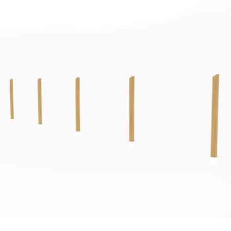 Oakline Slalomlauf / Wechselsprint