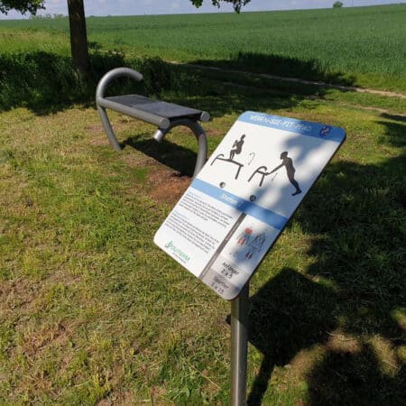 Edelstahl 45 Grad Schilderhalter