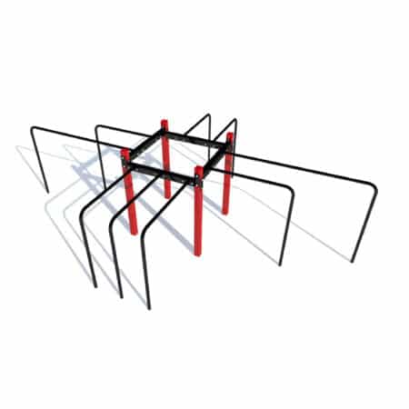 Calisthenics Park Rocket Spinne